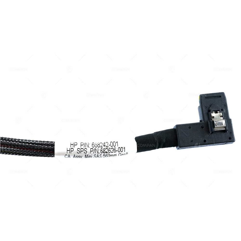 682626-001 HP BACKPLANE TO CONTROLLER MINI SAS INTERNAL CABLE 0.56M FOR DL160 DL320E DL360E ML350E G8
